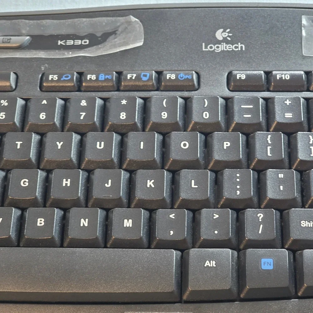 Logitech K330 Wireless Multimedia Keyboard Black Y-R0009 820-004987